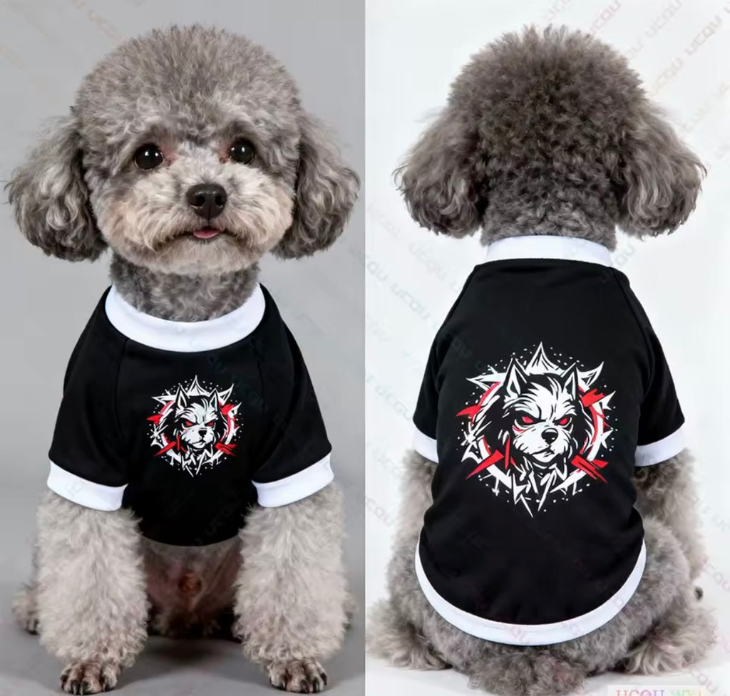 Angry dog face t-shirt